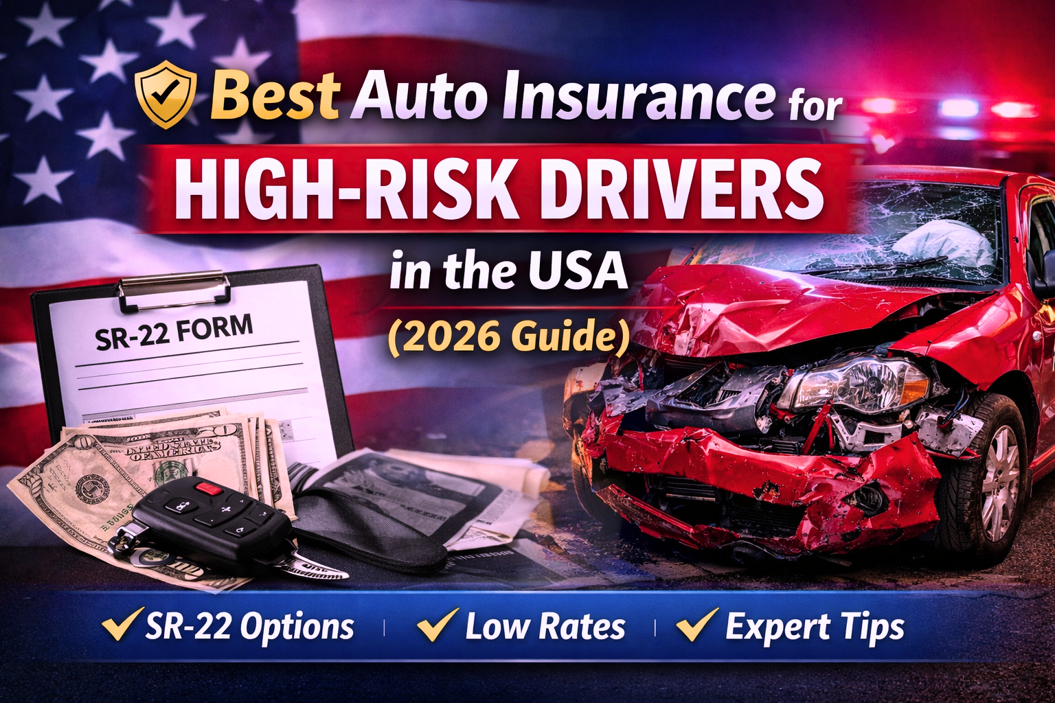 🛡️ Best Auto Insurance for High-Risk Drivers in the USA (2026 Guide)